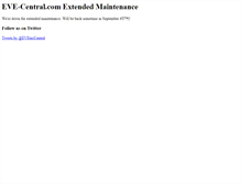 Tablet Screenshot of eve-central.com